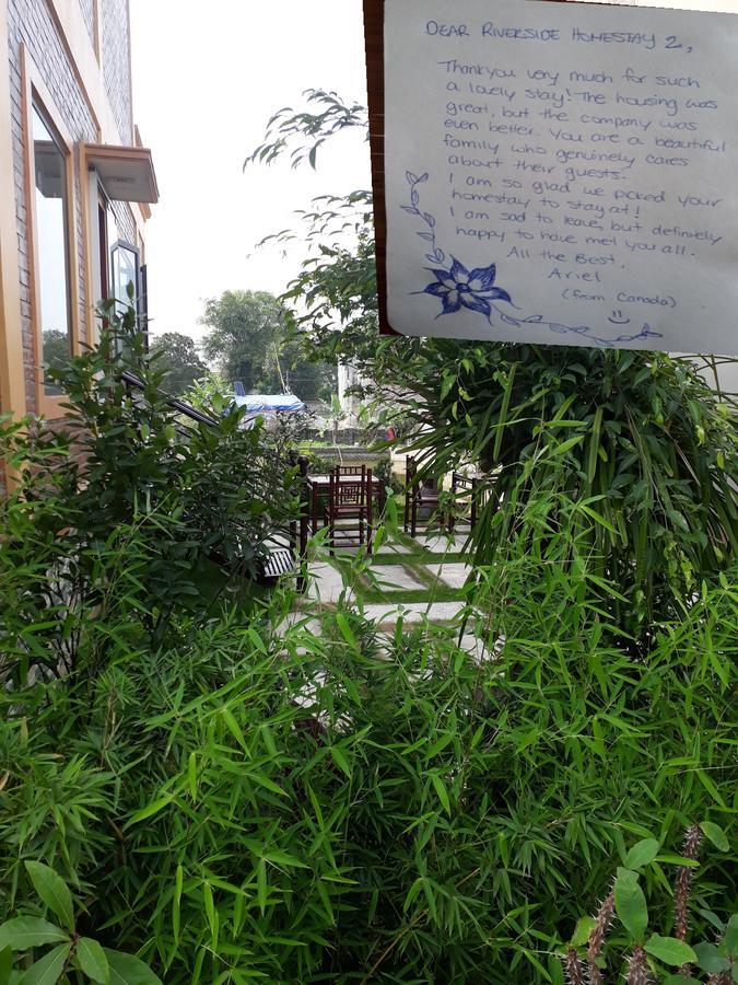 Ninh Binh Riverside Homestay 2 Ngoại thất bức ảnh
